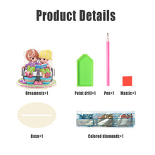 Load image into Gallery viewer, Crystal Diamond Ornament Paint by Number Point Drilling Ornament Home Decoration