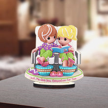 Load image into Gallery viewer, Crystal Diamond Ornament Paint by Number Point Drilling Ornament Home Decoration