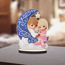 Load image into Gallery viewer, Crystal Diamond Ornament Paint by Number Point Drilling Ornament Home Decoration