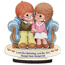 Load image into Gallery viewer, Crystal Diamond Ornament Paint by Number Point Drilling Ornament Home Decoration