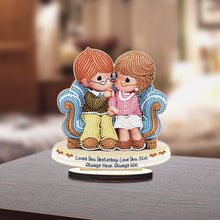 Load image into Gallery viewer, Crystal Diamond Ornament Paint by Number Point Drilling Ornament Home Decoration