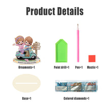 Load image into Gallery viewer, Crystal Diamond Ornament Paint by Number Point Drilling Ornament Home Decoration