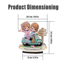 Load image into Gallery viewer, Crystal Diamond Ornament Paint by Number Point Drilling Ornament Home Decoration