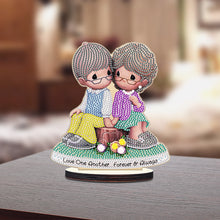 Load image into Gallery viewer, Crystal Diamond Ornament Paint by Number Point Drilling Ornament Home Decoration