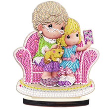 Load image into Gallery viewer, Crystal Diamond Ornament Paint by Number Point Drilling Ornament Home Decoration