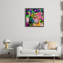 Load image into Gallery viewer, Diamond Painting - Full Round - cat (30*30CM)