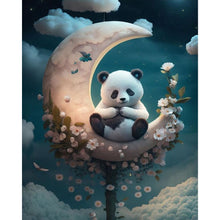 Load image into Gallery viewer, AB Diamond Painting - Full Square - Moon Red Panda (40*50CM)