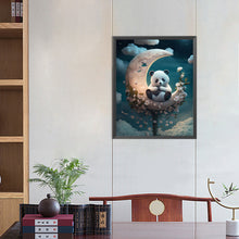 Load image into Gallery viewer, AB Diamond Painting - Full Square - Moon Red Panda (40*50CM)