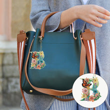 Load image into Gallery viewer, DIY Diamond Art Key Rings Special Shaped Keychain Supplies Lettter Gift for Kids