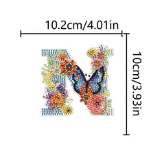 Load image into Gallery viewer, DIY Diamond Art Key Rings Special Shaped Keychain Supplies Lettter Gift for Kids