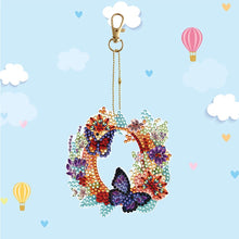 Load image into Gallery viewer, DIY Diamond Art Key Rings Special Shaped Keychain Supplies Lettter Gift for Kids