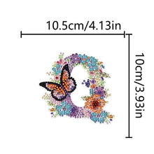 Load image into Gallery viewer, DIY Diamond Art Key Rings Special Shaped Keychain Supplies Lettter Gift for Kids