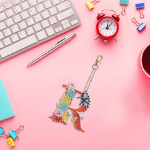 Load image into Gallery viewer, DIY Diamond Art Key Rings Special Shaped Keychain Supplies Lettter Gift for Kids