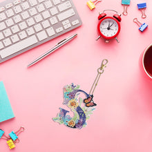 Load image into Gallery viewer, DIY Diamond Art Key Rings Special Shaped Keychain Supplies Lettter Gift for Kids