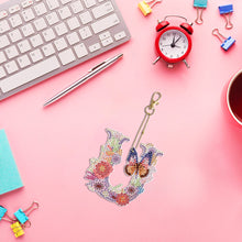 Load image into Gallery viewer, DIY Diamond Art Key Rings Special Shaped Keychain Supplies Lettter Gift for Kids