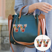 Load image into Gallery viewer, DIY Diamond Art Key Rings Special Shaped Keychain Supplies Lettter Gift for Kids