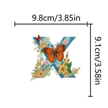 Load image into Gallery viewer, DIY Diamond Art Key Rings Special Shaped Keychain Supplies Lettter Gift for Kids