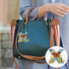 Load image into Gallery viewer, DIY Diamond Art Key Rings Special Shaped Keychain Supplies Lettter Gift for Kids