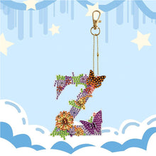 Load image into Gallery viewer, DIY Diamond Art Key Rings Special Shaped Keychain Supplies Lettter Gift for Kids