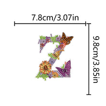 Load image into Gallery viewer, DIY Diamond Art Key Rings Special Shaped Keychain Supplies Lettter Gift for Kids