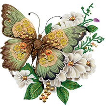 Load image into Gallery viewer, Diamond Painting - Partial Special Shaped - Butterfly (30*30CM)