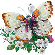 Load image into Gallery viewer, Diamond Painting - Partial Special Shaped - Butterfly (30*30CM)