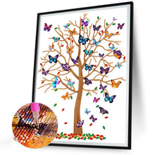 Load image into Gallery viewer, Diamond Painting - Partial Special Shaped - butterfly tree (30*40CM)