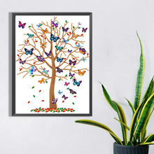 Load image into Gallery viewer, Diamond Painting - Partial Special Shaped - butterfly tree (30*40CM)
