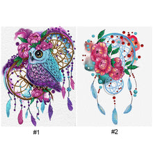 Load image into Gallery viewer, Diamond Painting - Partial Special Shaped - Dreamcatcher (30*40CM)