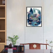 Load image into Gallery viewer, Diamond Painting - Full Round - watercolor buildings (30*40CM)