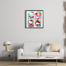 Load image into Gallery viewer, Diamond Painting - Full Round - hello kitty (40*40CM)