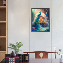 Load image into Gallery viewer, Diamond Painting - Full Round - fantasy peacock (30*40CM)