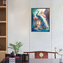 Load image into Gallery viewer, Diamond Painting - Full Round - fantasy peacock (30*40CM)