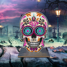 Load image into Gallery viewer, Crystal Diamond Ornament Wooden Point Drilling Ornament Kids Gift (GH082)