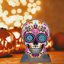 Load image into Gallery viewer, Crystal Diamond Ornament Wooden Point Drilling Ornament Kids Gift (GH082)