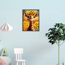 Load image into Gallery viewer, Diamond Painting - Full Round - cute giraffe (30*40CM)