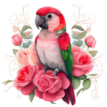 Load image into Gallery viewer, Diamond Painting - Full Round - flowers and parrots (30*30CM)