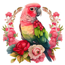 Load image into Gallery viewer, Diamond Painting - Full Round - flowers and parrots (30*30CM)
