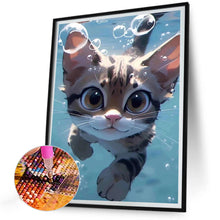 Load image into Gallery viewer, Diamond Painting - Full Round - animals swimming underwater (30*40CM)