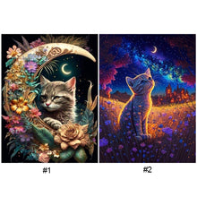 Load image into Gallery viewer, Diamond Painting - Full Round - kitten (30*40CM)