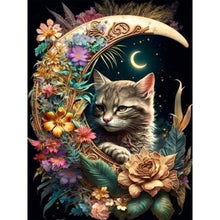 Load image into Gallery viewer, Diamond Painting - Full Round - kitten (30*40CM)