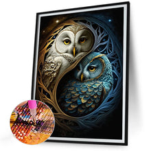 Load image into Gallery viewer, Diamond Painting - Full Round - star moon owl (30*40CM)