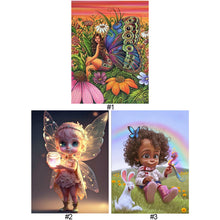 Load image into Gallery viewer, Diamond Painting - Full Round - elf girl (30*40CM)