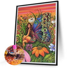 Load image into Gallery viewer, Diamond Painting - Full Round - elf girl (30*40CM)