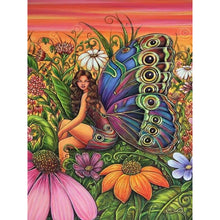 Load image into Gallery viewer, Diamond Painting - Full Round - elf girl (30*40CM)