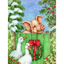 Load image into Gallery viewer, Diamond Painting - Full Round - piggy (30*40CM)