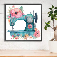 Load image into Gallery viewer, Diamond Painting - Full Round - sewing machine (30*30CM)