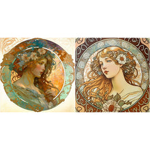 Load image into Gallery viewer, Diamond Painting - Full Round - beautiful woman (30*30CM)