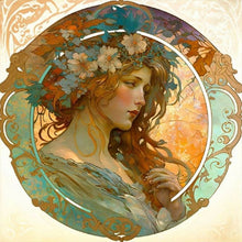 Load image into Gallery viewer, Diamond Painting - Full Round - beautiful woman (30*30CM)