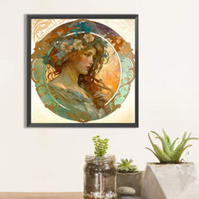 Load image into Gallery viewer, Diamond Painting - Full Round - beautiful woman (30*30CM)